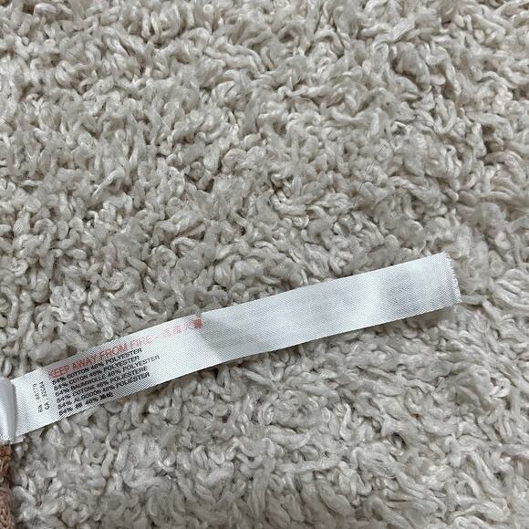 Urban Outfitters Out From Under Medium Orange Turtleneck Frayed Crop Top - Picture 4 of 5